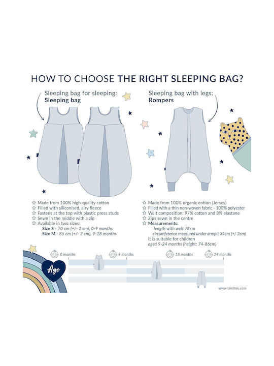 La Millou Winter Sleeping Bag Vintage Meadow 2.5 Tog Floral