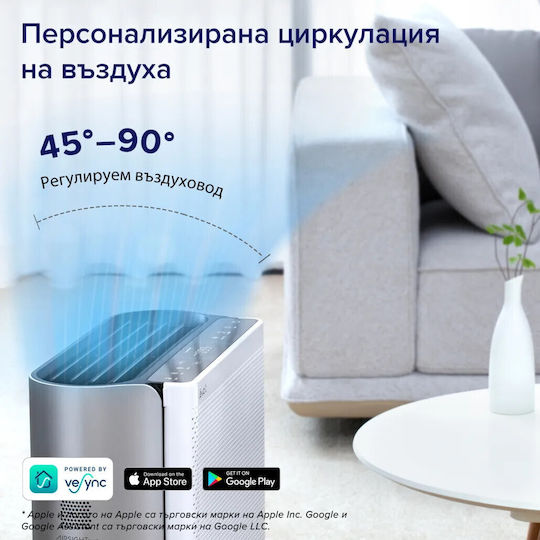 Levoit EverestAir Καθαριστής Αέρα 70W για Χώρους 130m²
