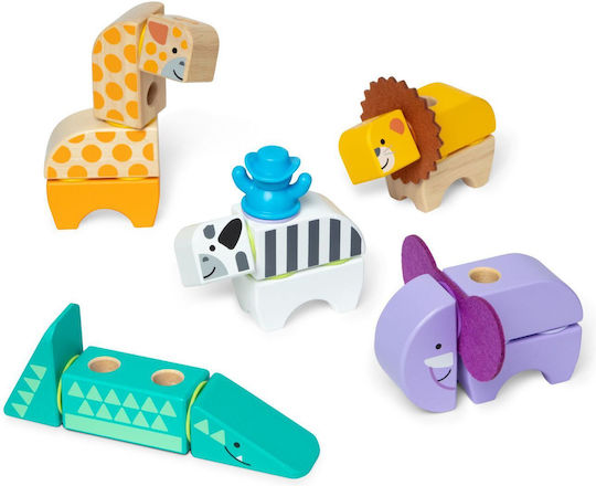 Melissa & Doug Παιχνίδι Κατασκευών Ξύλινo