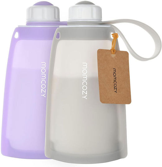 Momcozy Pungi De Depozitare A Laptelui Matern 250ml 2 Bucăți