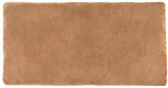 Vivaraise Eddy Teppich Rechteckig Zottelig Synthetisch,Polyester/Cotton/Leather Camel