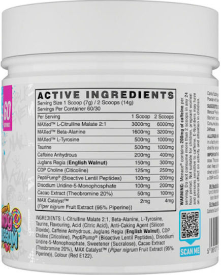 Naughty Boy Menace 500mg 420gr Blueberry Pineapple