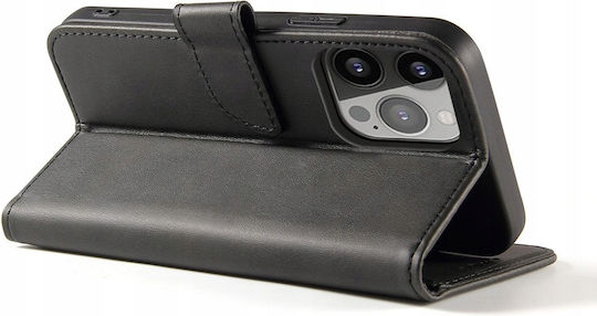 Hurtel Magnet Портмоне Изкуствена кожа Черен (TCL 306 / 305 / 30 SE / 30E)