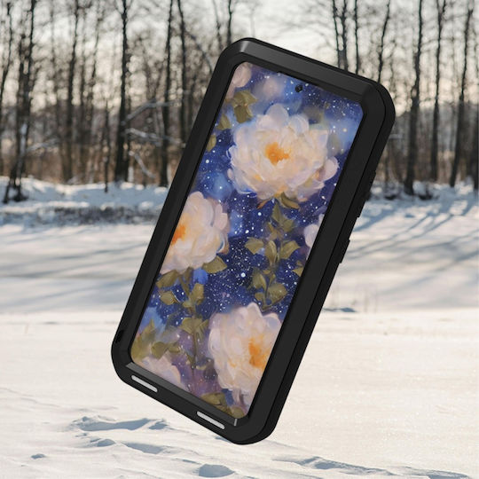 Love Mei Case Samsung Galaxy S25 Armored Black Glass