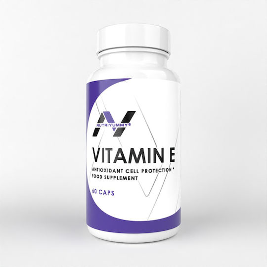 Nutriyummy Βιταμίνη E για τo Δέρμα & Αντιοξειδωτική δράση 800iu 60 κάψουλες
