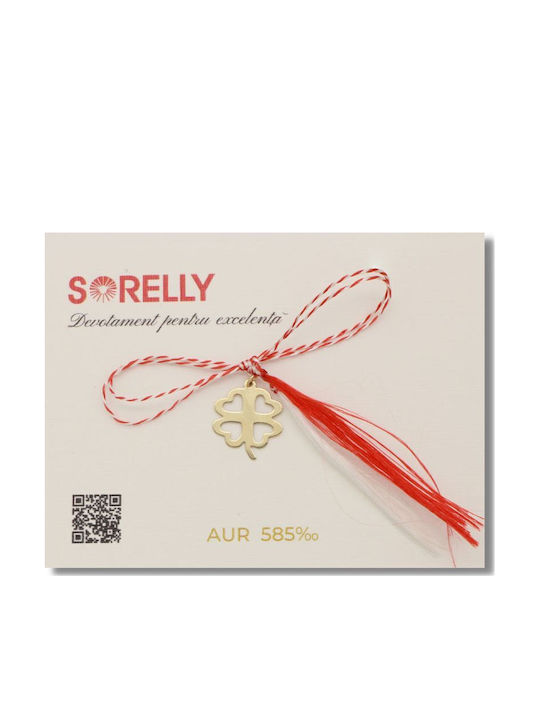 Sorelly Charm Гривна от Жълто Злато 14 Карата