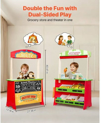 Vevor Kids Wooden Shop For 3+ Years