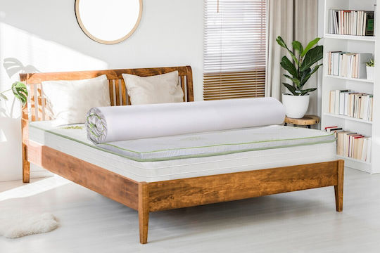 Green Future Ανώστρωμα Arctic Gel Μονό Memory Foam Eμποτισμένο με Αλόη & Αποσπώμενο Κάλυμμα 90x200x5εκ.