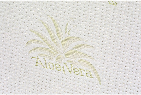 Green Future Ανώστρωμα Arctic Gel Μονό Memory Foam Eμποτισμένο με Αλόη & Αποσπώμενο Κάλυμμα 90x200x5εκ.