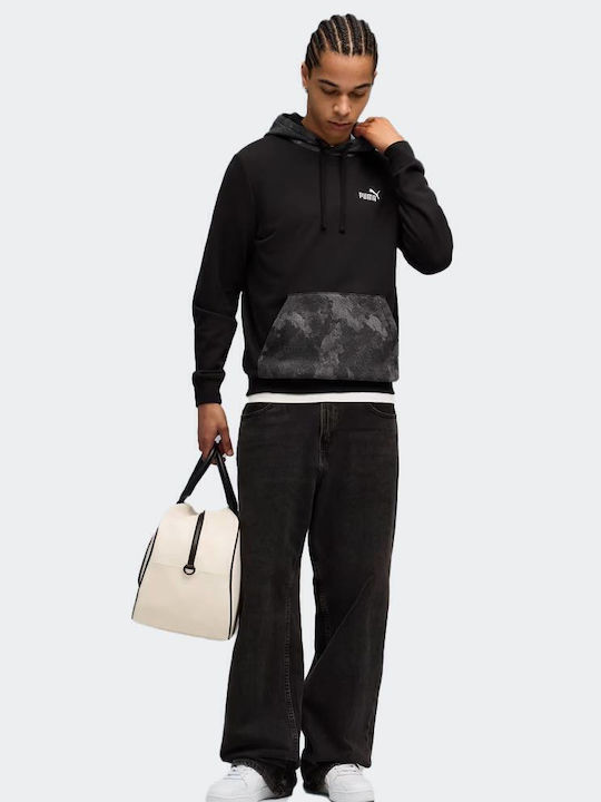 Essentials Sweatshirt mit Kapuze Schwarz