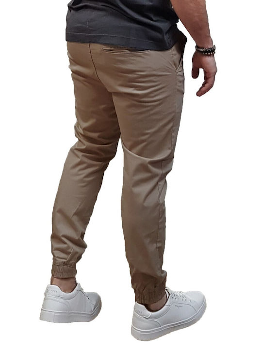 Jack & Jones Παντελόνι Φόρμας Μπεζ