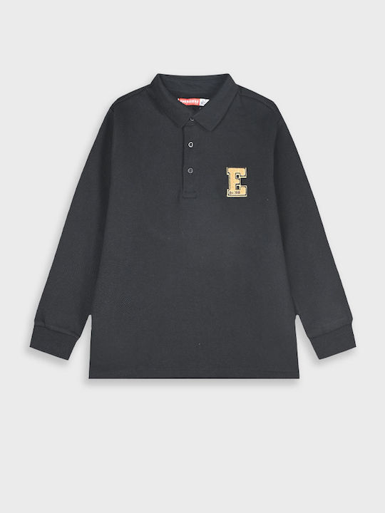Παιδικό Polo Μακρυμάνικο Μπορντώ Polo Shirt