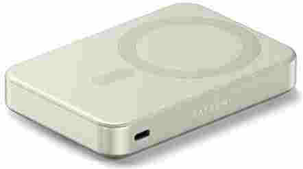 Satechi OntheGo Qi2 MagSafe Power Bank 10000mAh 15W Beige