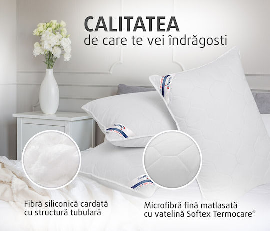 Alcam Μαξιλάρι Ύπνου Microfiber 50x70cm 4τμχ