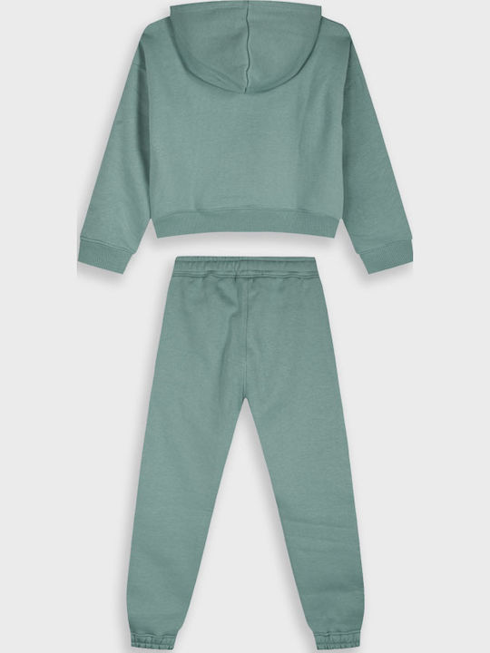 Kinder Sweatpants Set - Jogginganzug Light Green 2Stück