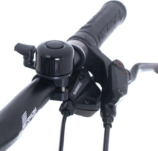 ikonka Fahrradklingel Schwarz