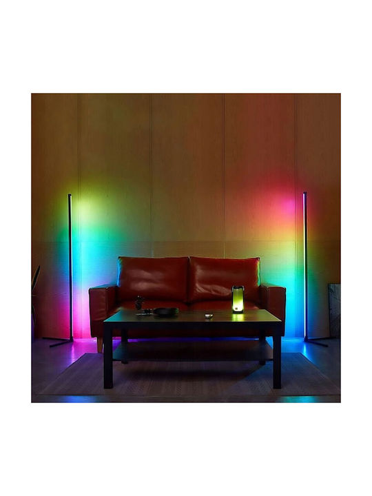 Masterled LED Φωτιστικό Δαπέδου Υ140xΜ37εκ. με RGB Φως 150lm Γκρι
