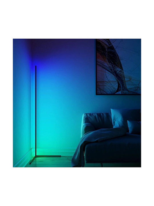 Masterled LED Φωτιστικό Δαπέδου Υ140xΜ37εκ. με RGB Φως 150lm Γκρι