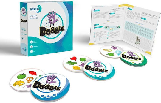 Επιτραπέζιο Παιχνίδι Dobble Access+ για 1-4 Παίκτες 6+ Ετών (EN) Rebel Games