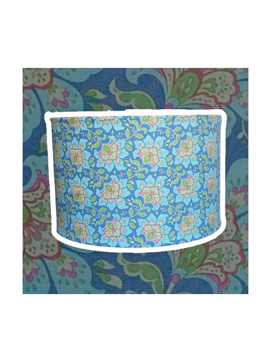 Oxygen Kids Single Ceiling Light E27 Blue 35x20cm