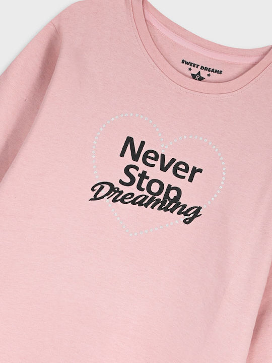 Energiers Kids Winter Pink Pajamas