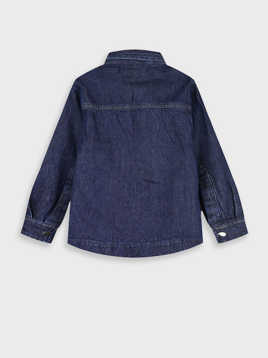 Детска Риза Дълъг ръкав Деним Jeans Blue