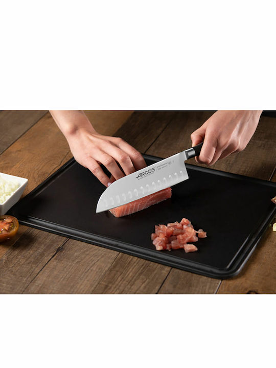 Arcos Riviera Μαχαίρι Santoku από Ανοξείδωτο Ατσάλι 18cm