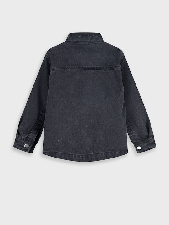 Детска Риза Дълъг ръкав Деним Jeans Blue