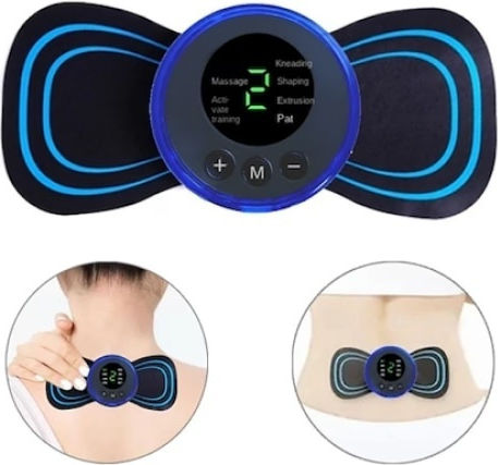 Massagegerät für den Nacken, die Taille & den Körper Schwarz