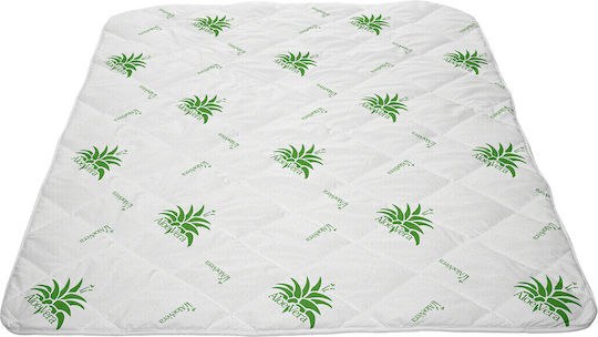 Alcam Πάπλωμα Ημίδιπλο με Γέμιση Microfiber 180x200εκ. Πράσινο 350 GSM