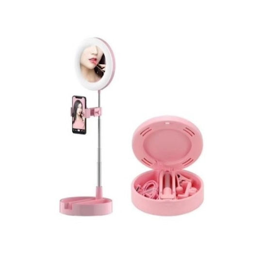 Schminkspiegel mit Licht Rosa