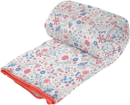Alcam Paradise Coverlet Double Coral 200x220cm
