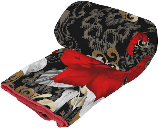 Alcam Retro Rose Cuvertură Semi-dublu Roz 180x200cm