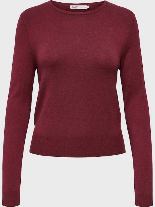 Women's Burgundy Sweater