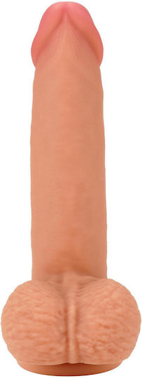 Dildo realist Cu ventuză Flesh 18cm