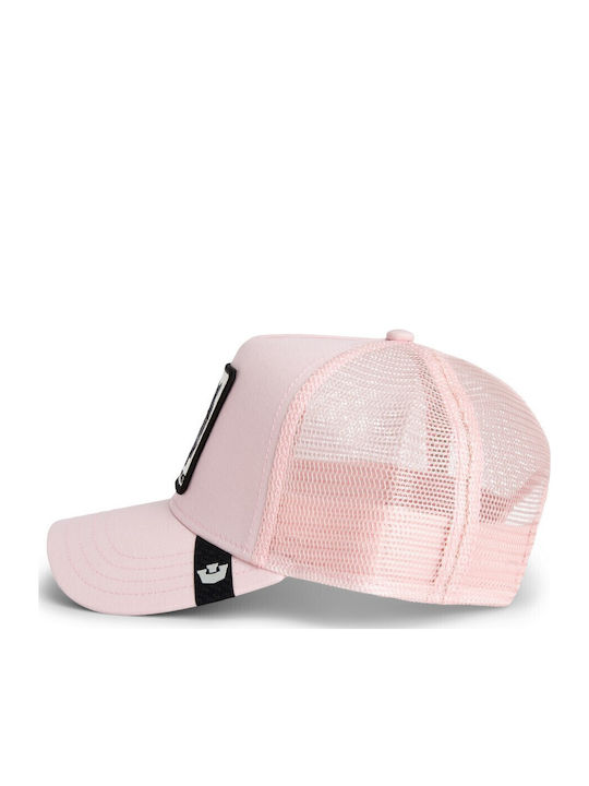 Καπέλο Jockey Panther Trucker Πάνθηρας Ροζ Goorin Bros