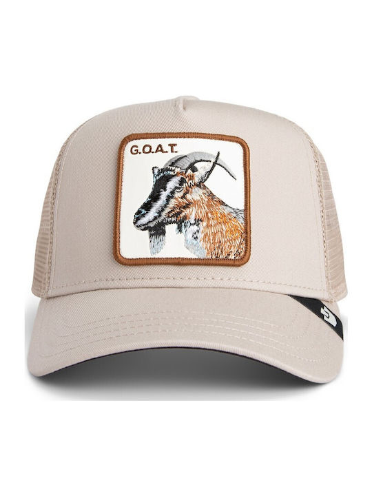 Șapcă Jockey Goat Trucker Țap Taupe Goorin Bros