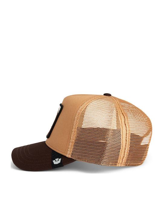 Jockey Hat King Trucker Lion Brown Goorin Bros