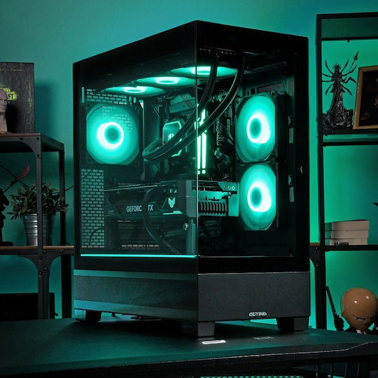 Actina KOMACNGIP0303 Гейминг Настолен компютър (Ryzen 7-7800X3D/32GB DDR5/2TB SSD/GeForce RTX 5080/W11 Home)