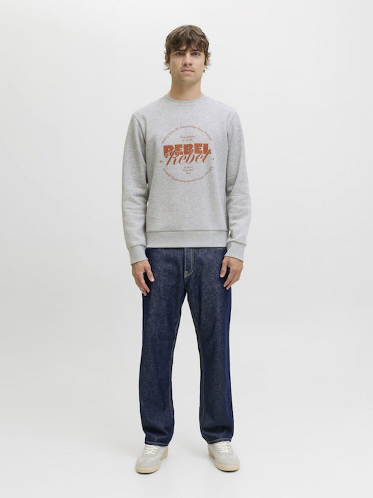 Φούτερ Light Grey Melange