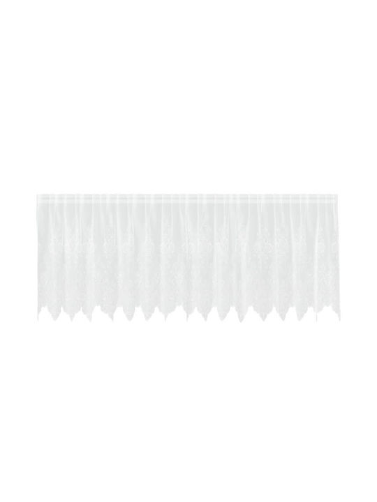vidaXL Window Curtain with Pencil Pleat White 400x120cm