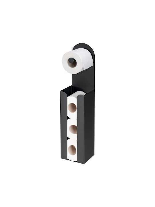 Wenko BN20532 Black Toilet Paper Holder