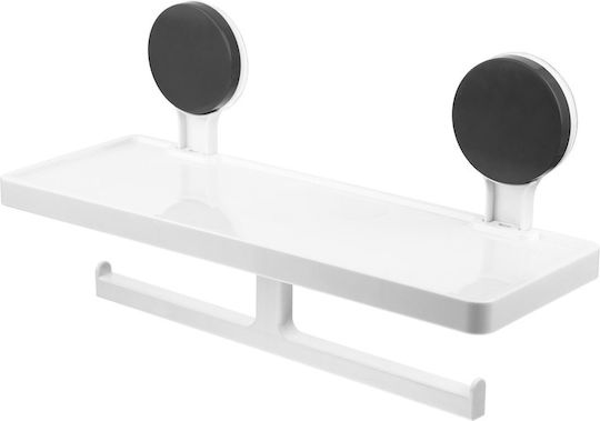 Suport de hârtie Plastic cu ventuză Albă 371143541669