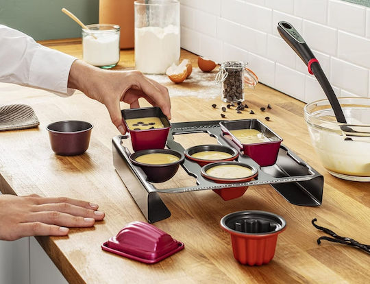 Tefal Creabake Formă de Patiserie pentru Chec Rotund 13buc
