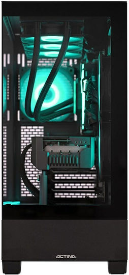 Actina KOMACNGIP0308 Гейминг Настолен компютър (Ryzen 7-9800X3D/32GB DDR5/2TB SSD/GeForce RTX 5090/Без операционна система)