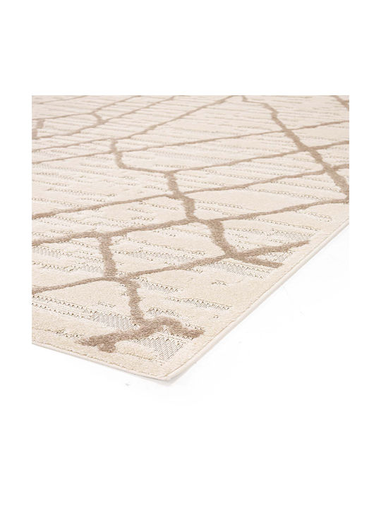 Royal Carpet Chiara Σετ Μοντέρνα Χαλιά Κρεβατοκάμαρας Μπεζ 40001 3τμχ