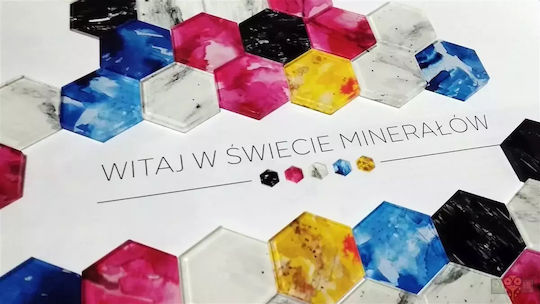 Board Game Mineraly for 2-5 Players 8+ Years Old (PL) IUVI Games