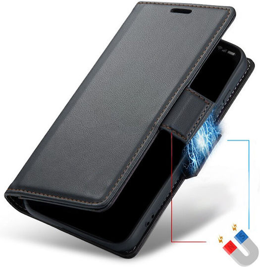Erbord Wallet Δερματίνης / Πλαστικό Μαύρο (Poco F7 Ultra)