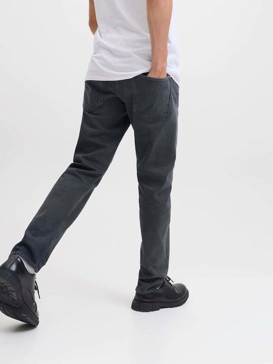 Men's Jeans Pants with Regular Tapered Fit Blue Denim