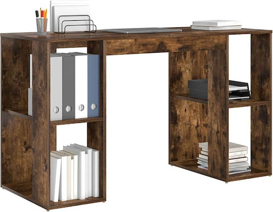 Schreibtisch Holz Smoked Oak 130x50.5x75cm